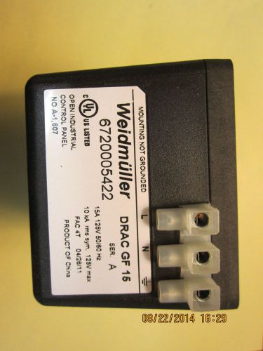 Weidmuller  receptacle 6720005422 for sale