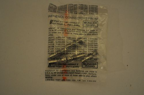 (a-cs) 5 pack 74868 ug-175/u amphenol connectors from bunker ramo new nos for sale