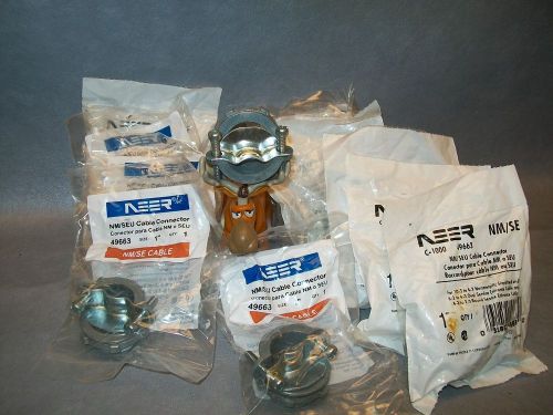 Neer nm/seu 1&#034; cable connector lot of 12 for sale
