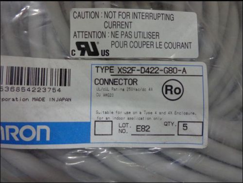 1pcs new omron connecting line xs2f-d422-g80-a for sale