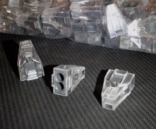 10pc  2-pole wall nut quick connector terminal block for sale