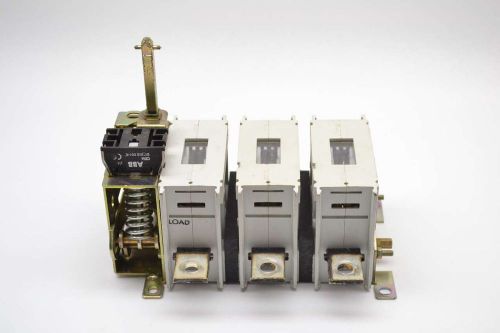 Abb oetl-nf200a 3ph 200a amp 600v-ac 3p disconnect switch b455455 for sale
