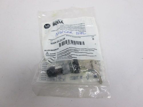 NEW ALLEN BRADLEY 800A-GC2C08 KEY MAINTAINED SELECTOR SWITCH SER B D300777