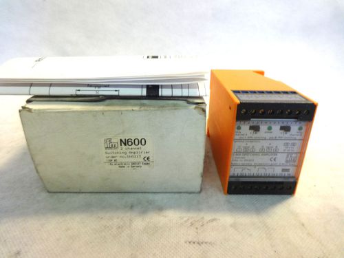NEW IN BOX IFM EFECTOR N600 DN0213 SWITCHING AMPLIFIER