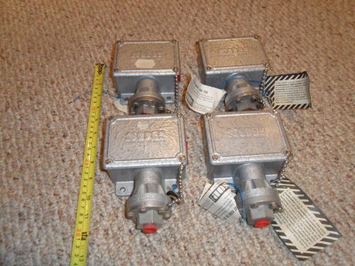 Sor static &#034;o&#034; ring pressure switch 4nn-k45-m2-c1a  weatherproof lot  of 4 new for sale