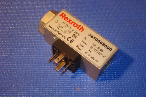 REXROTH  Pressure Switch 3410582000 Presure 7.25-145P.S.I _ .5-10 BAR