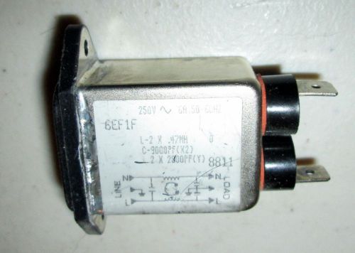 Corcom 6EF1F Power Plug Female (Beckman Biomek 1000 Automatic Laboratory)