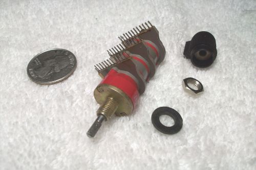 1 grayhill rotary switch   w/knob  3p/8t  non-shorting smaller pc mount switch for sale
