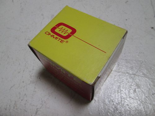 OHMITE 111-4 TAP POSITION SWITCH *NEW IN A BOX*