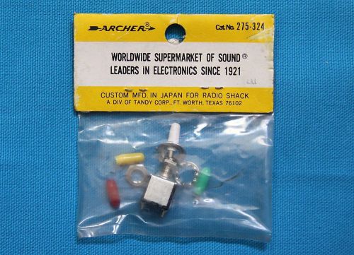 ARCHER 275-324 , SUBMINIATURE SPST TOGGLE SWITCH - VINTAGE RADIO SHACK &#034;NOS&#034;