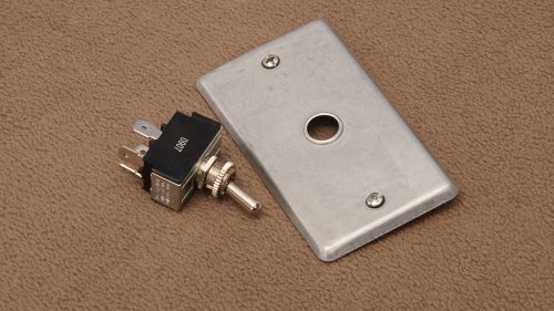Heavy duty toggle switch w/ mtg. plate for sale