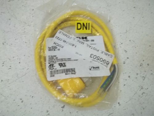 TURCK WKM50-1M CORDSET *NEW IN A BAG*