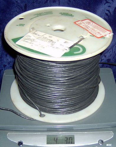 About 410&#039; 16 gauge stranded black wire 410 feet 16awg 16 awg for sale