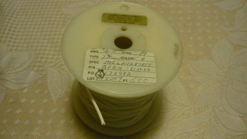 150 feet Military spec M16878/4BLE6 silvered plated teflon wire AWG12 half roll
