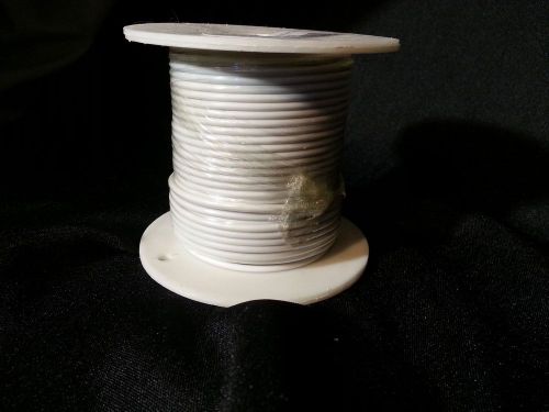 Coleman Cable 18-100-17 Primary Wire, 18-Gauge 100-Feet Bulk Spool, White