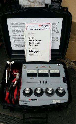 Megger 550005B, Hand Cranked Single Phase TTR