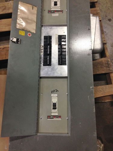 Westinghouse 400 amp electrical panel with 200 amp sub feed for sale