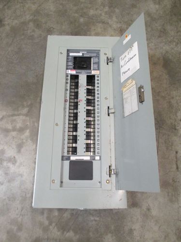 Siemens 125 amp 3p 4w 208y/120 v main breaker type s1 panelboard s1c42qj125ats for sale