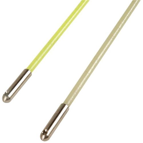 LSDI 84-206 6ft Fiberglass Wire Pusher  0.175&#034; Diameter Fluorescent Green