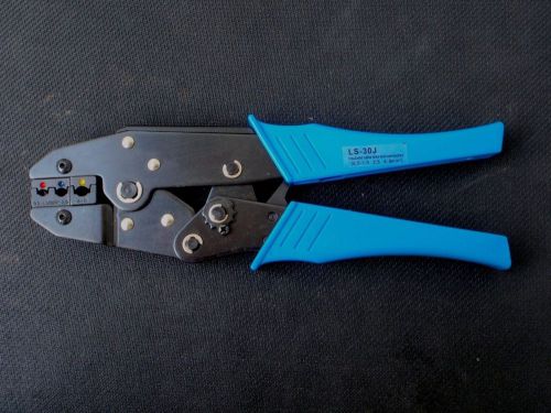 Insulated ratcheting crimp tool plier crimper 22-10awg ls-30j / hs-30j for sale
