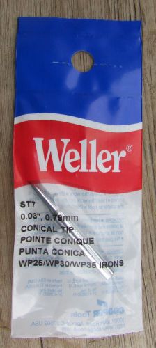 Lot of 2 Weller 0.03&#034;  0.79mm Conical Tip Soldering NEW Free Shipping