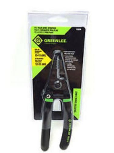 2pk Greenlee 1916A Wire Stripper Cutter 10-20 AWG Solid 12-22 Stranded 2 pack