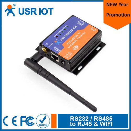 [usr-wifi232-610] serial rs232 to wifi and ethernet converter with ce/fcc for sale