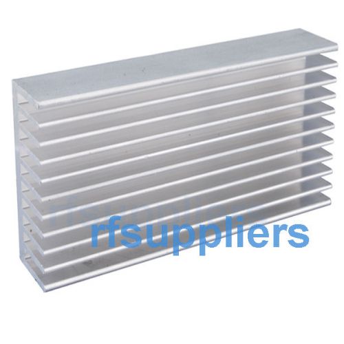 3x aluminum heat sink for electronics computer electric equipment 100x40x20mm for sale