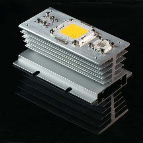 60x120x50mm Aluminum Alloy Heat Sink for 1W/3W/5W/10W/20W LED Silver White