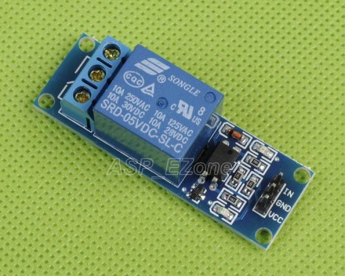5V 1-Channel Relay Module with Optocoupler Low Level Triger for Arduino New