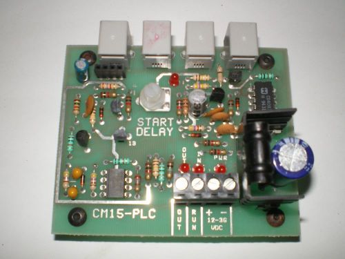 Tentronics printed circuit board CM15-PLC (QUANTITY OF TEN)