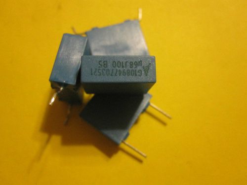 CAPACITOR  0.68MF/100V METAL POLY  or 680nf/100v (3 ITEMS)