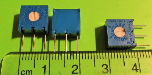 Cermet Trimme Resistors,Bourns,3386B-1-,503,(3386)50K Ohm,10% 0.5W(1/2W) 3 Pcs