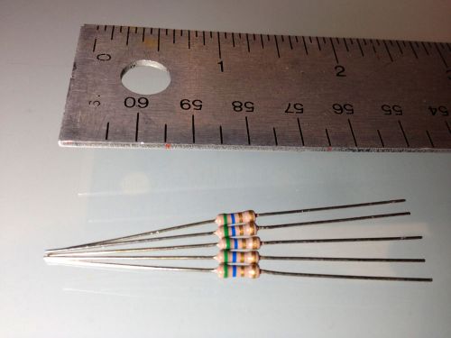 5.6 ohm 1/4 watt @ 5% Tolerance Resistor (5 pack)
