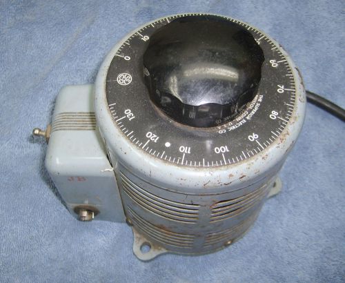 Older Powerstat Variac Superior Electric Co. 1 KV 7.5 amp NEEDS WORK PROJECT