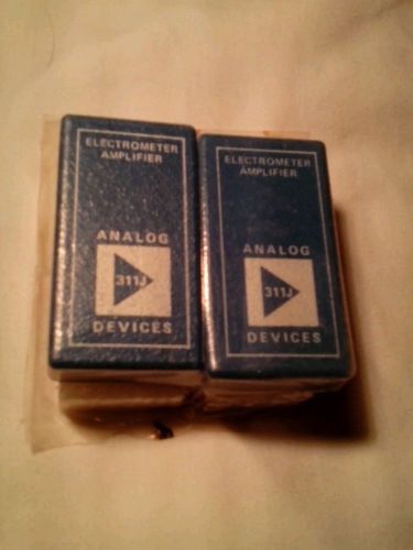 Pack Of (2) Analog Devices AD311J Operational  electrometer Amplifier