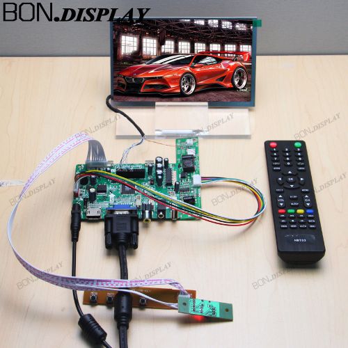 HDMI+VGA+CVBS+AUDIO+USB Driver Board+7&#034;1024*600 TFT IPS SAMSUNG LMS700JF04 LCD
