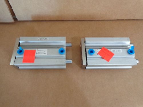 (2) NEW SMC MGQM20TN-75 Pneumatic Cylinders Compact Guide Slides