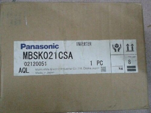 1PCS NEW Panasonic Drive MBSK021CSA 100V-200W