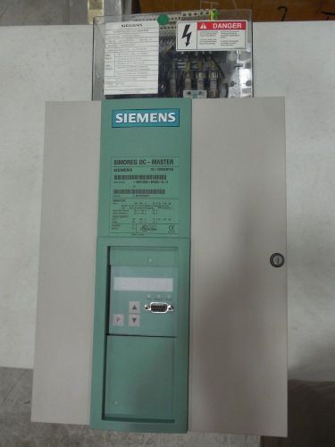 Siemens, 6ra7018-6fv62-0, base drive,4q,us rated 30amps,460v ser. 1005030a4b072 for sale