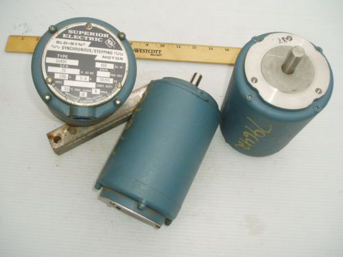 NOS Superior Electric Slo-Syn synchronous stepping motor SS400 72RPM 400 oz 120