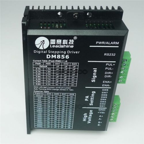 Leadshine stepper motor driver 1pc 2/4-phase motors 0.5a to 5.6a +80vdc orzh for sale