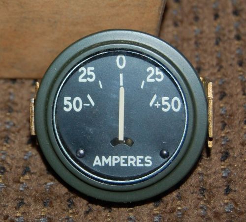 Meter -50 to +50 Amps - Automotive Type-Ammeter
