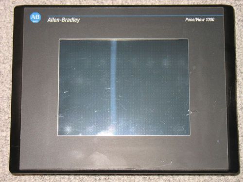 Allen-Bradley PanelView 1000 2711-T10C20L1, Touch Screen, Color, Ethernet, HMI