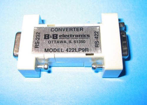 RS232 RS422 converter model 422LP9R B&amp;B ELECTRONICS