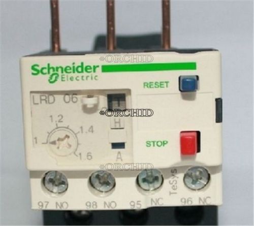 NEW SCHNEIDER THERMAL OVERLOAD RELAY LRD06C 1-1.6A