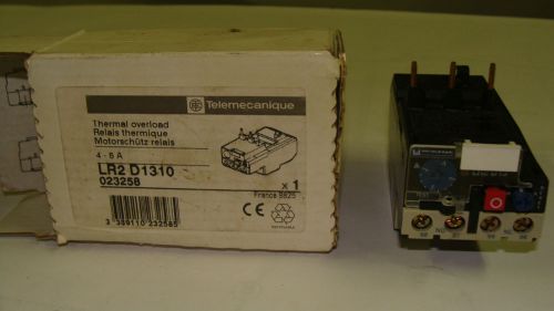 Telemecanique Class 10 Solid-State Lockable Overload Relay LR2D1310 4-6A NIB