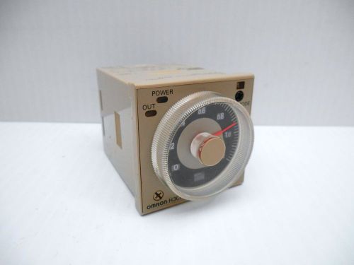 OMRON H3CR-A8 8 PIN 0-1.2 SEC TIMER - NEW WITHOUT OEM PACKAGE