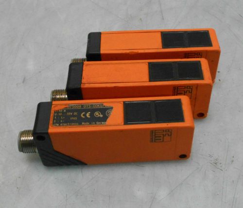 3 - ifm electronic photoelectric sensor, model unknown, used for sale