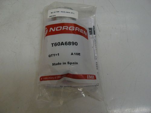 New norgren t60a6890 in-line excess flow shut-off valves for sale